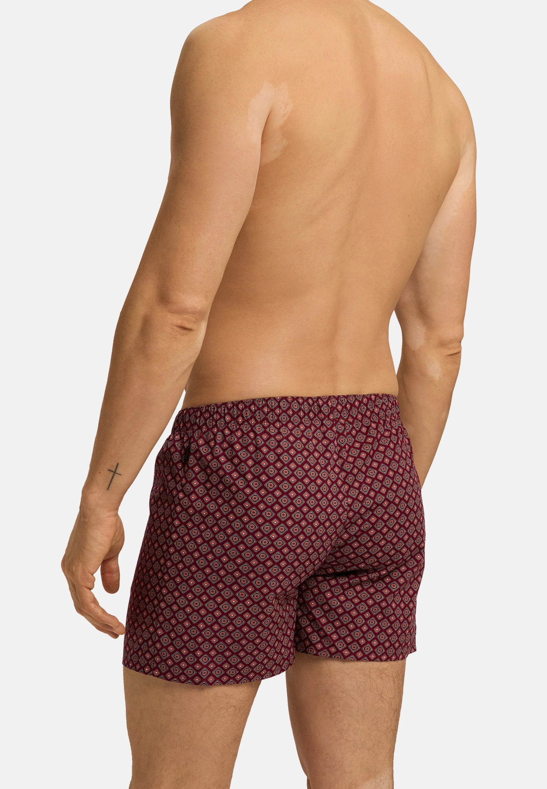 HANRO FANCY Boxer Shorts – Red Gems Print