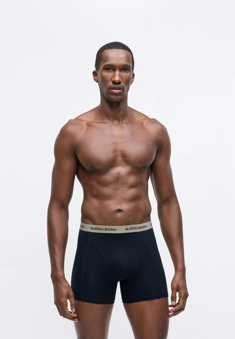 Lot de 3 boxers extensibles Björn Borg – couleurs mélangées