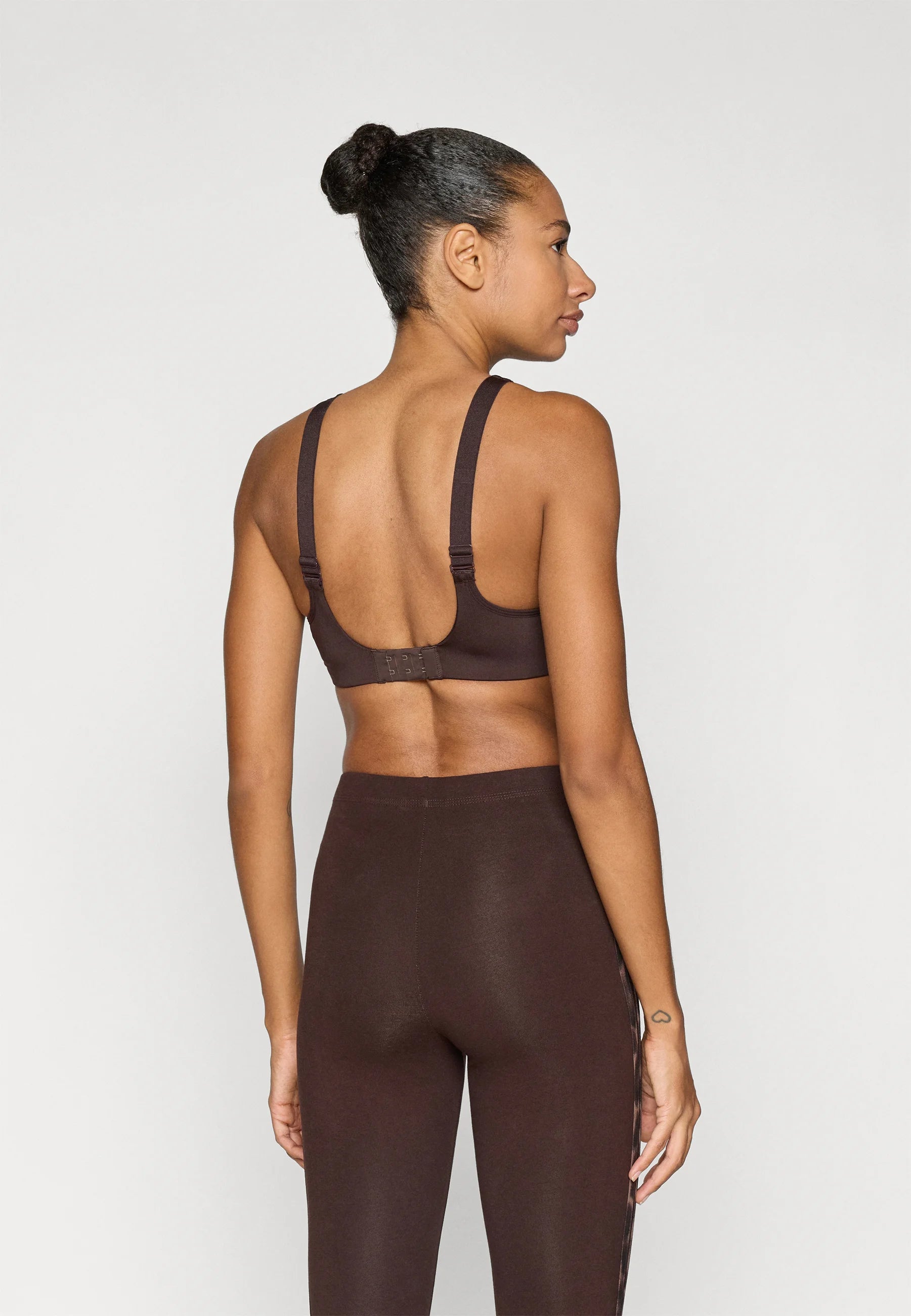 Adidas Performance Optime High Support Bra – Aurora Coffee