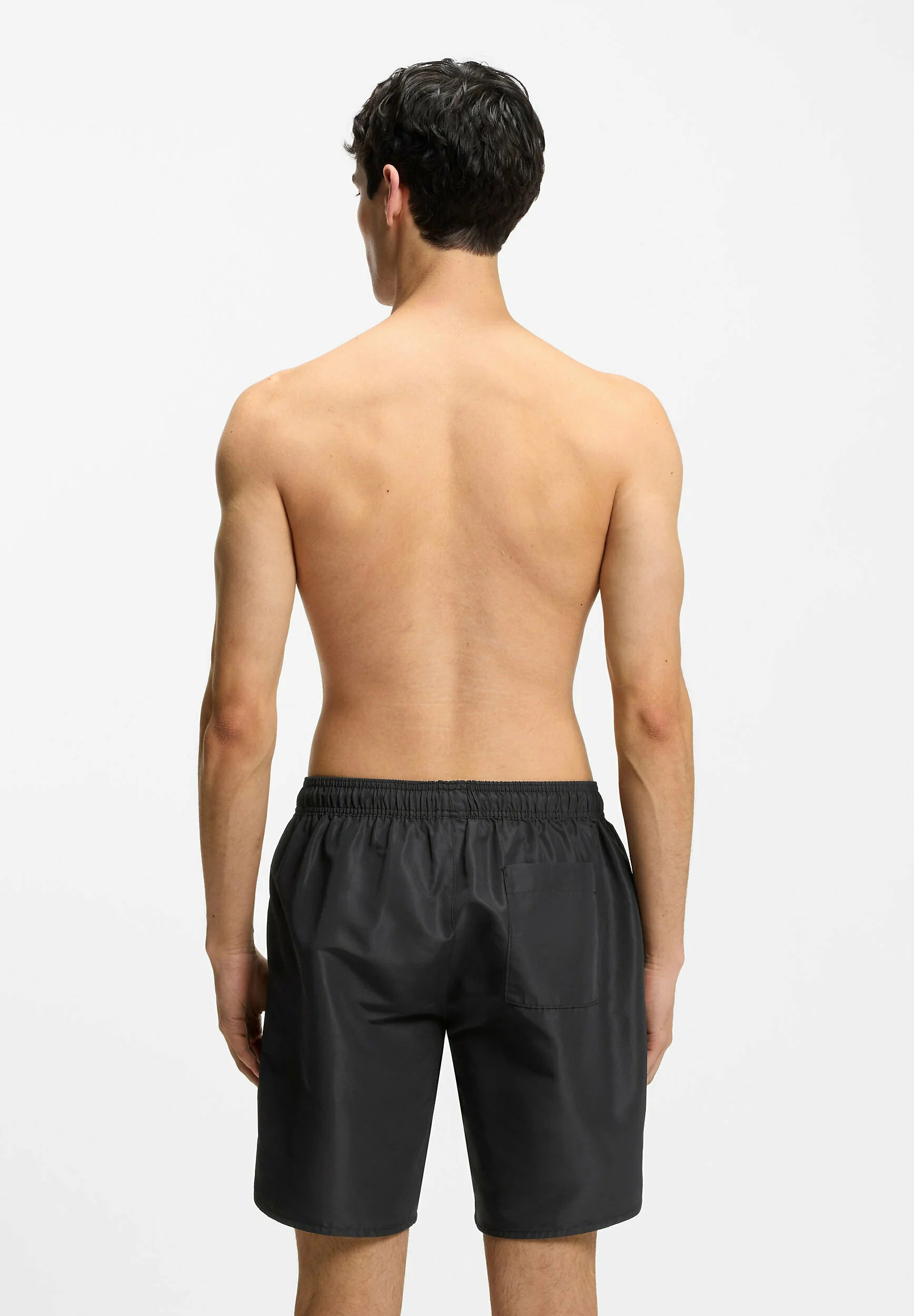 Pantaloncini da bagno HUGO Spray – Nero