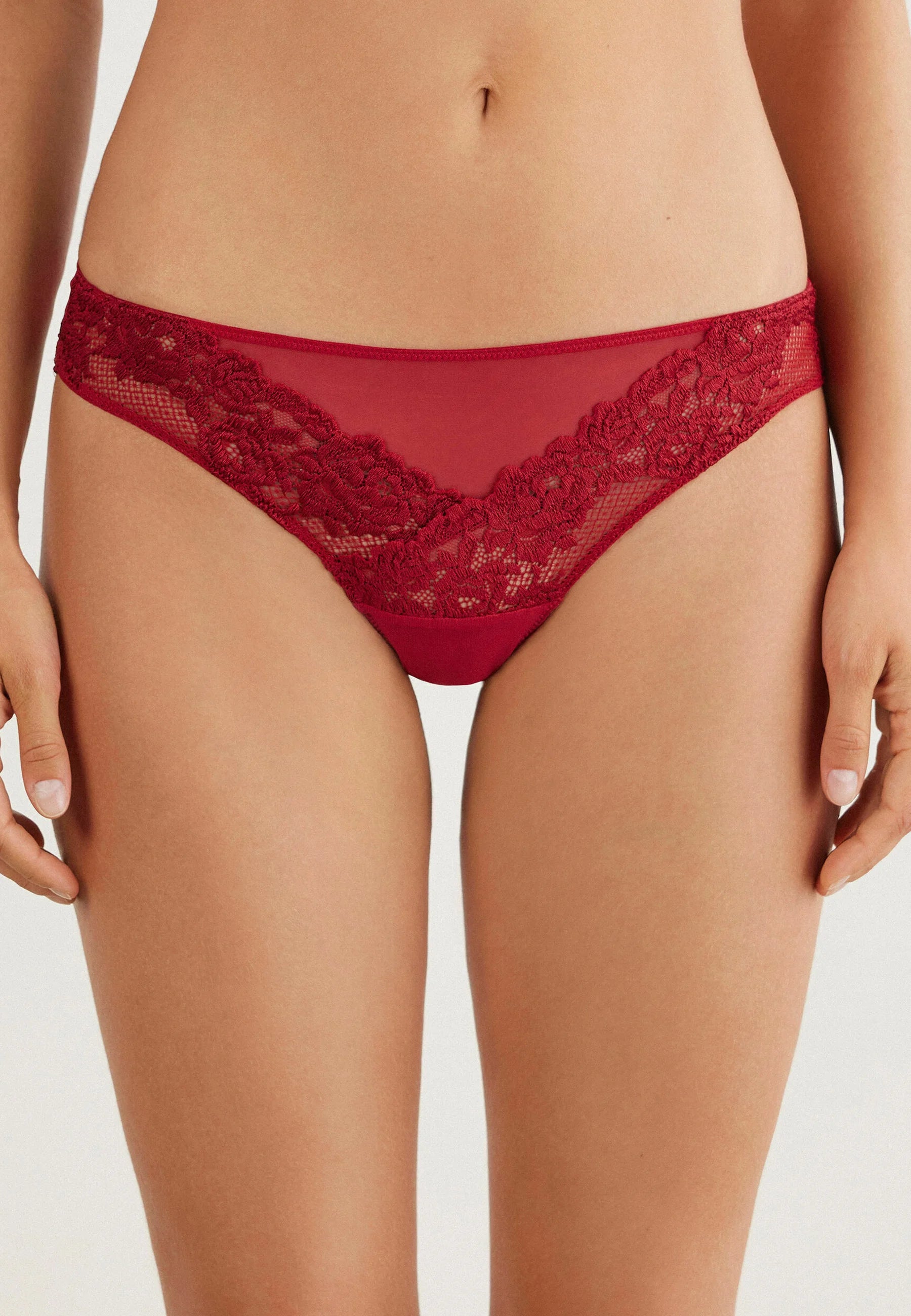 Perizoma brasiliano Intimissimi Pretty Flowers – Rosso