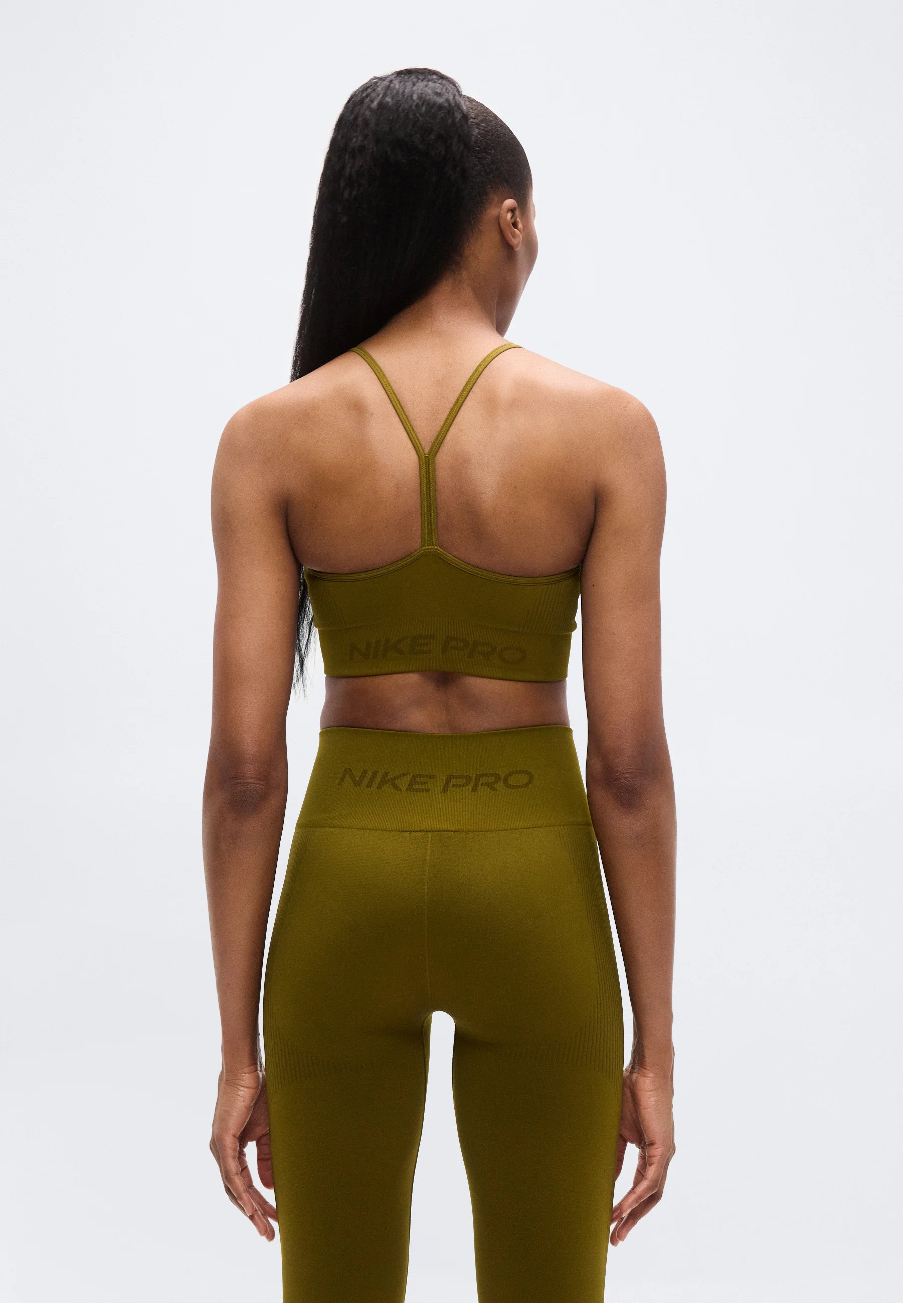Soutien-gorge Nike Performance Light Support – Olive Flak