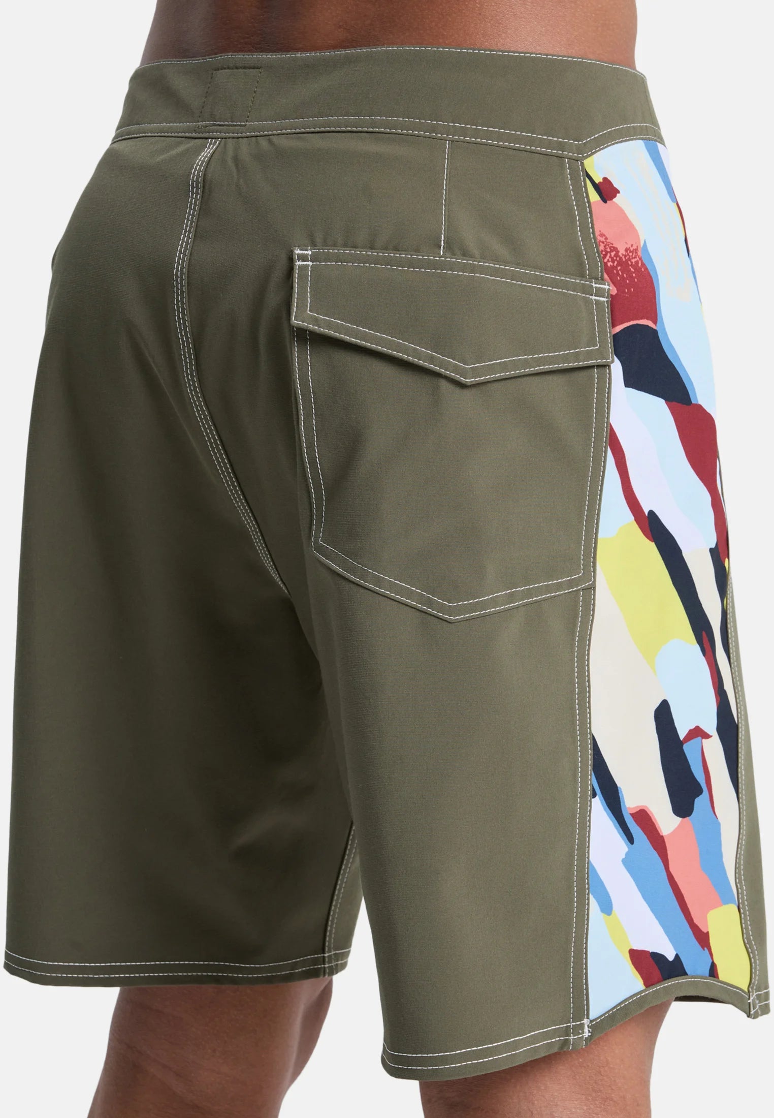 Pantaloncini da bagno Quiksilver Original Arch - Verde scuro