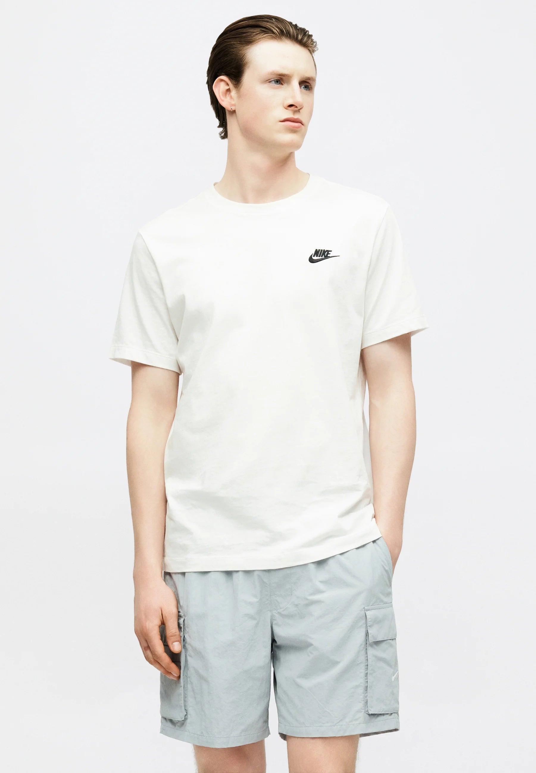 Nike Swim Voyage Icon Badeshorts – Wolfgrau