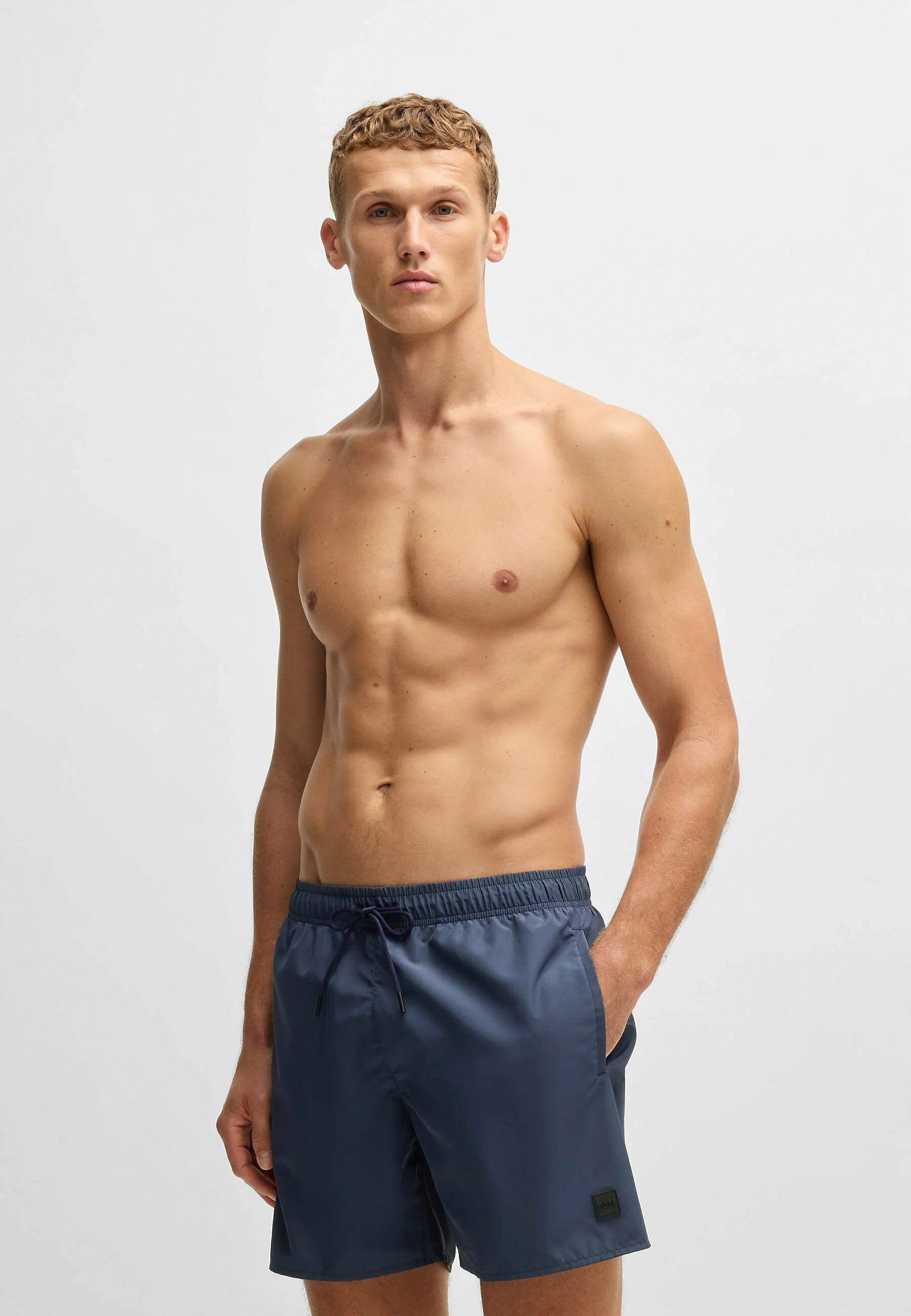 BOSS Dive Swim Shorts – Dark Blue Thirteen
