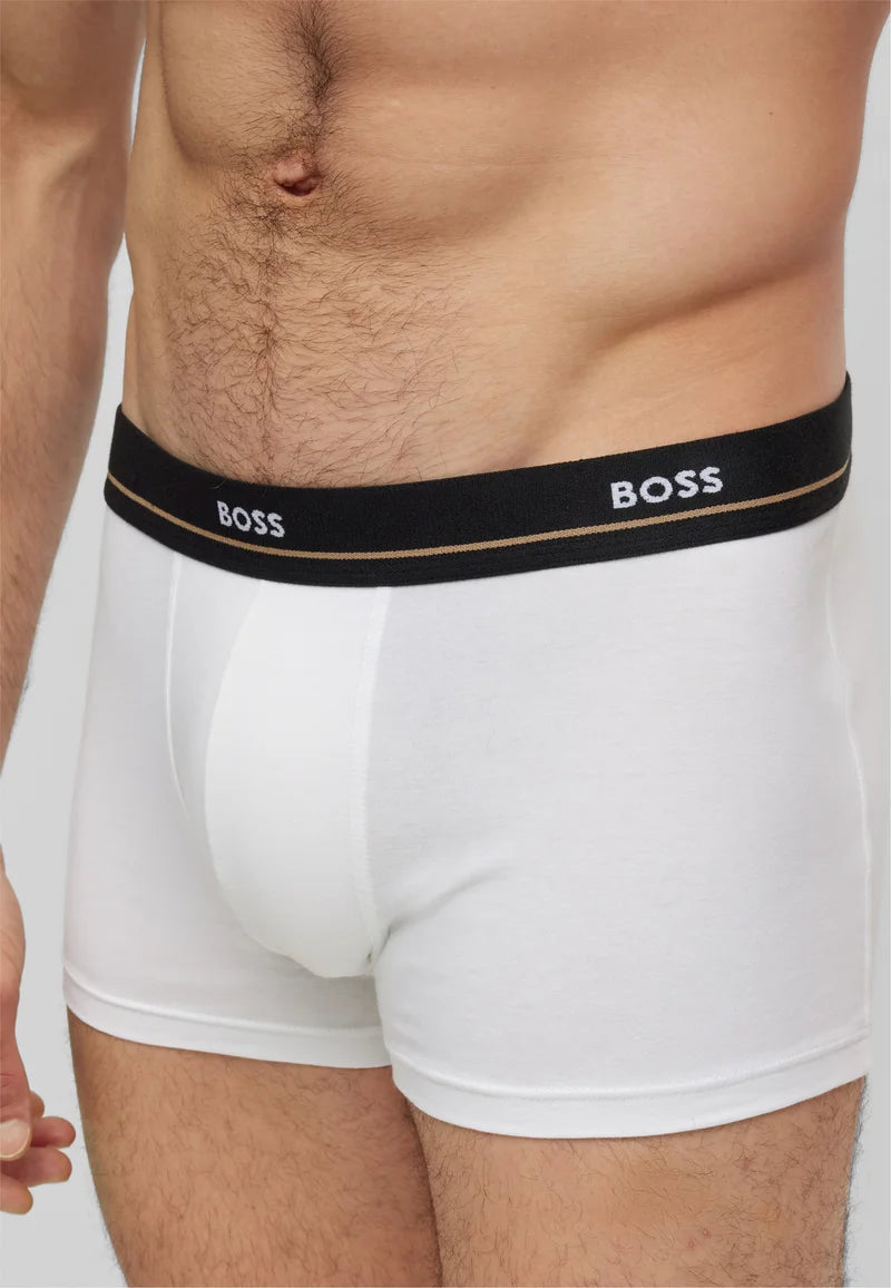 BOSS Trunk Essential 5 Pack – Boxers – Ouvert Bleu