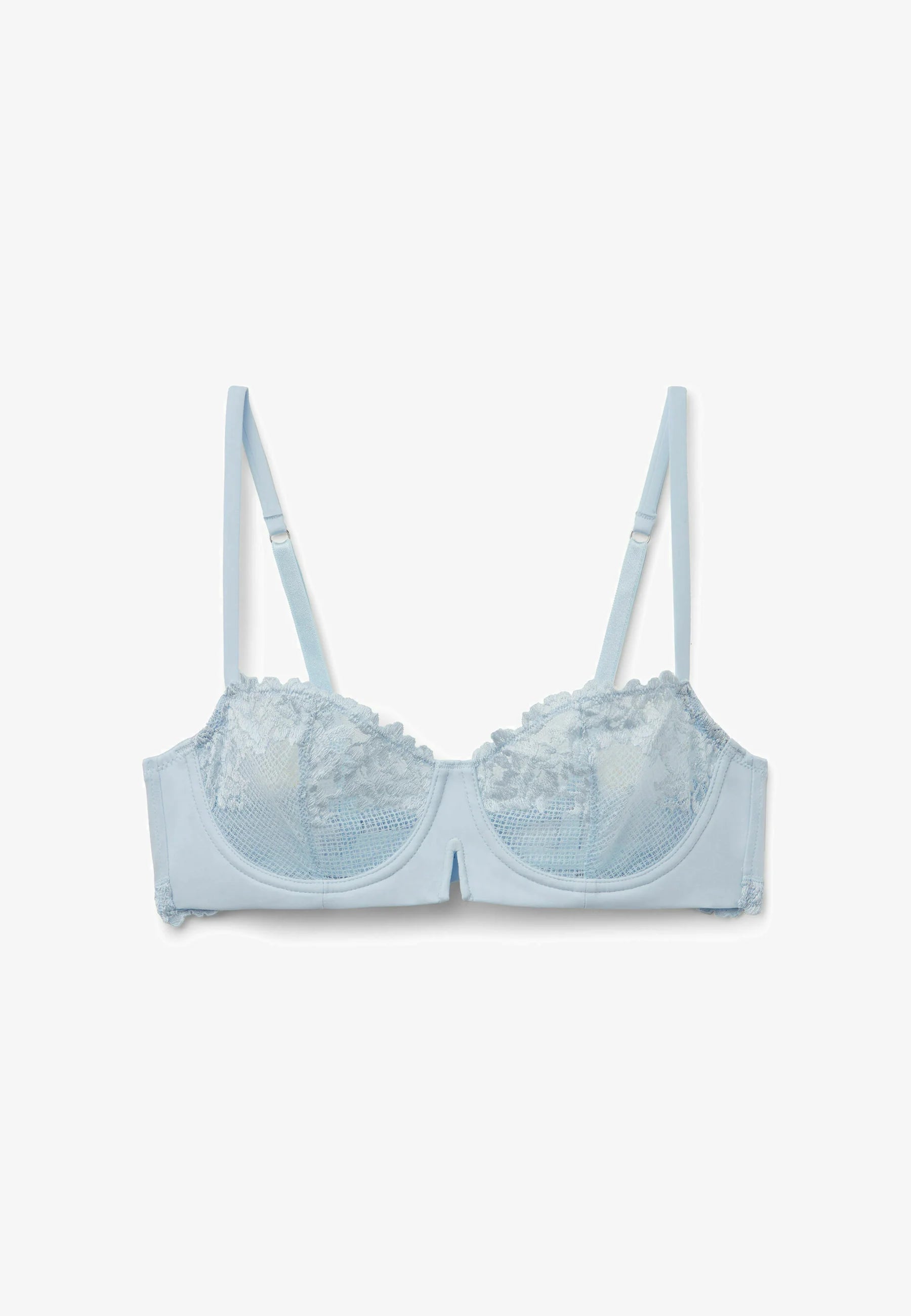 Intimissimi Denise Pretty Flowers Balconette-Bügel-BH – Hellblau