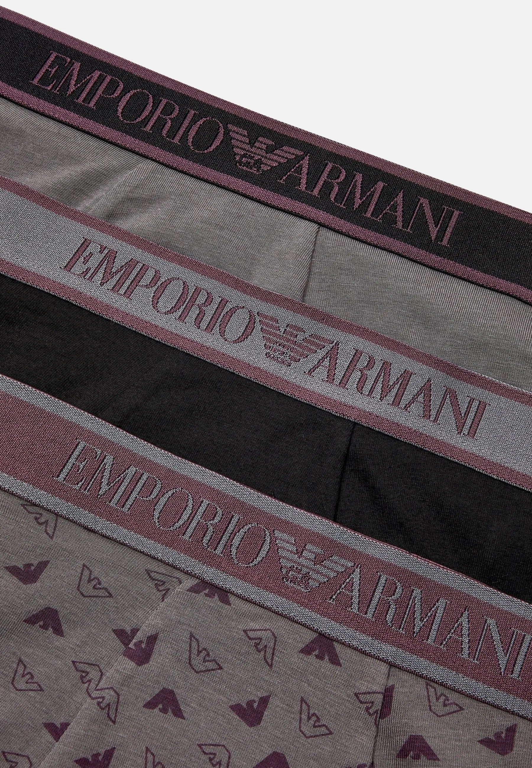 Kufry Emporio Armani – šedé