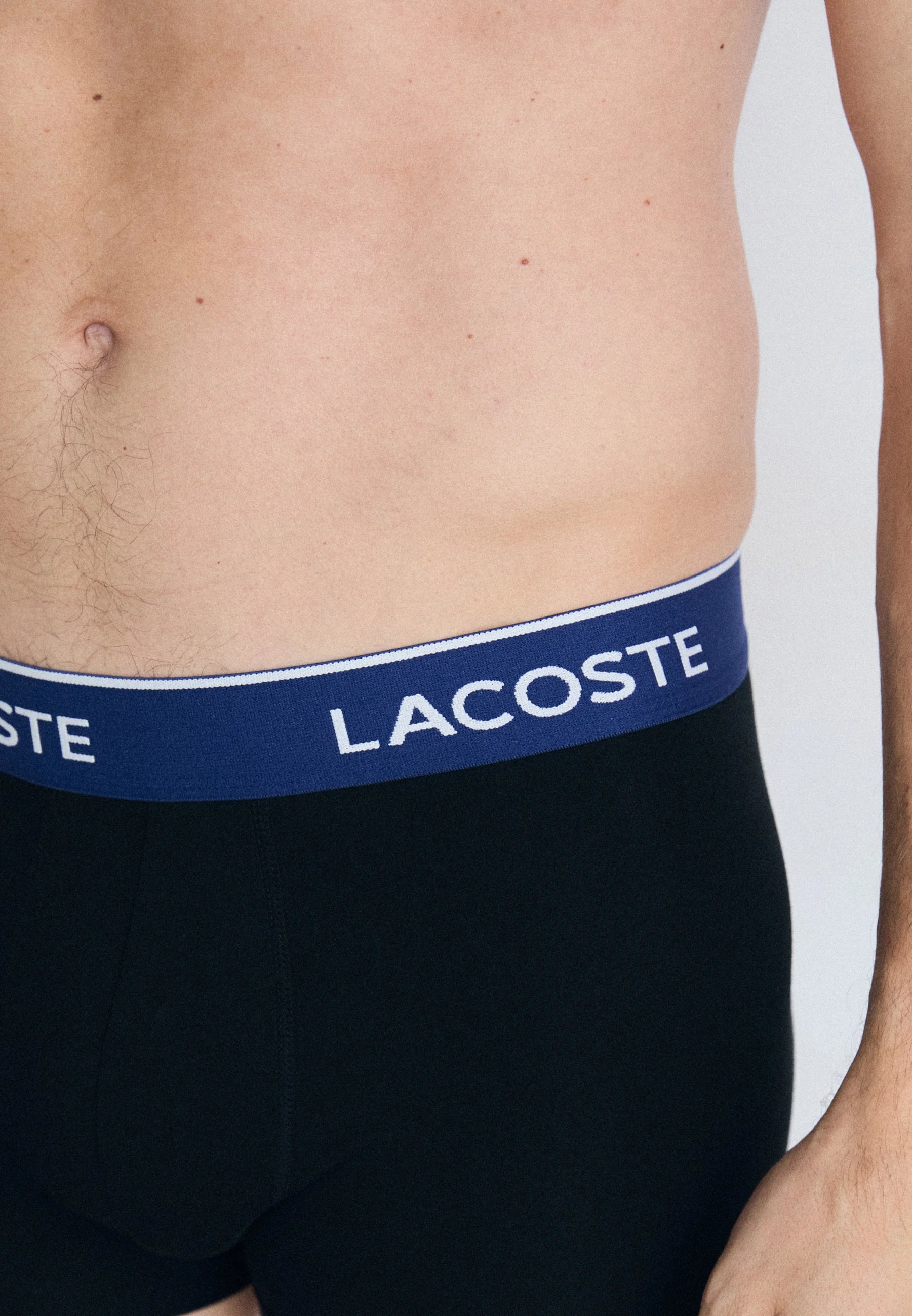 Lacoste Court Classic Stretch Trunks 3 Pack – černá, Delphinium, Olive, Methylen