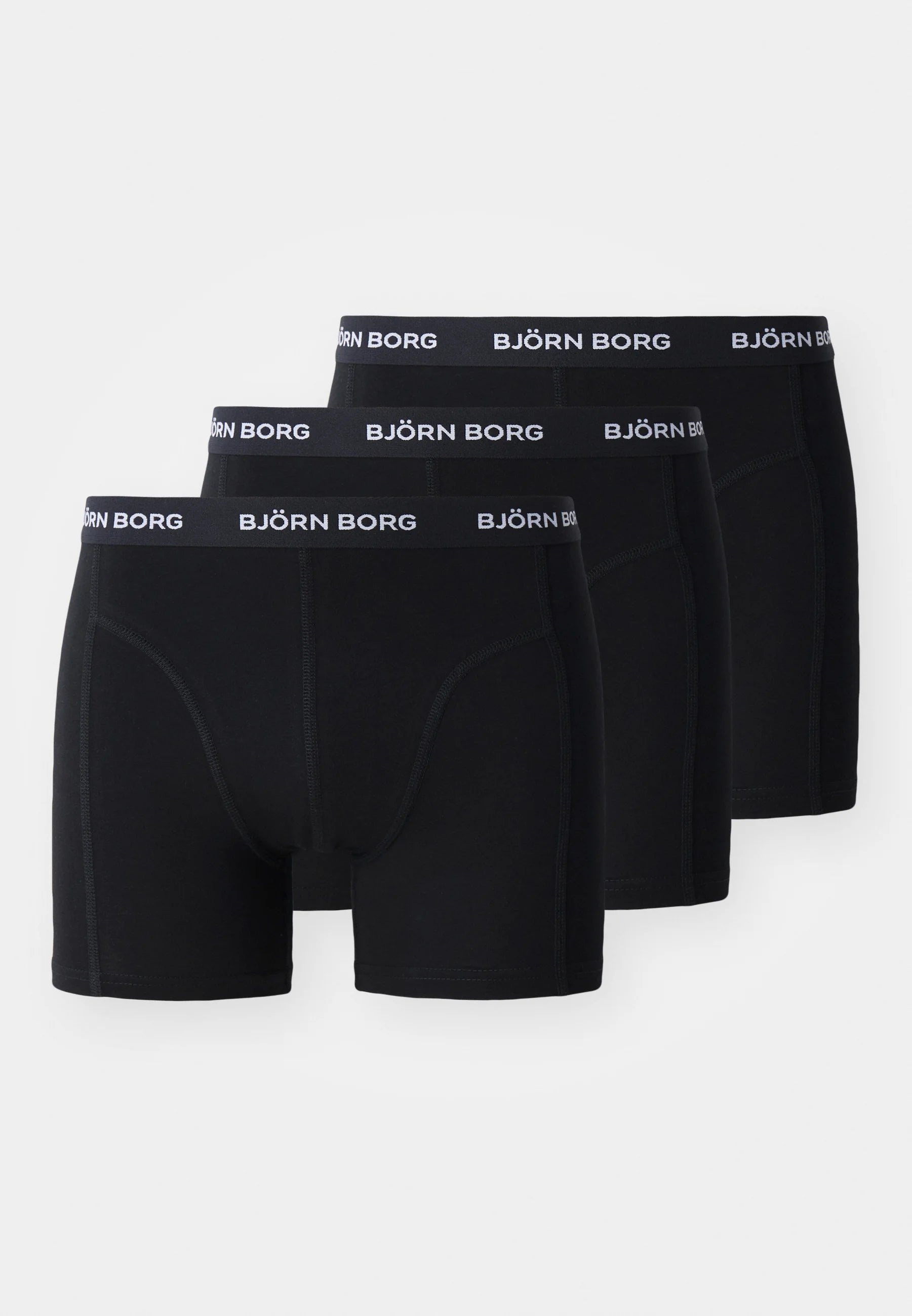 Björn Borg 3 Pack Boxer Briefs – Black