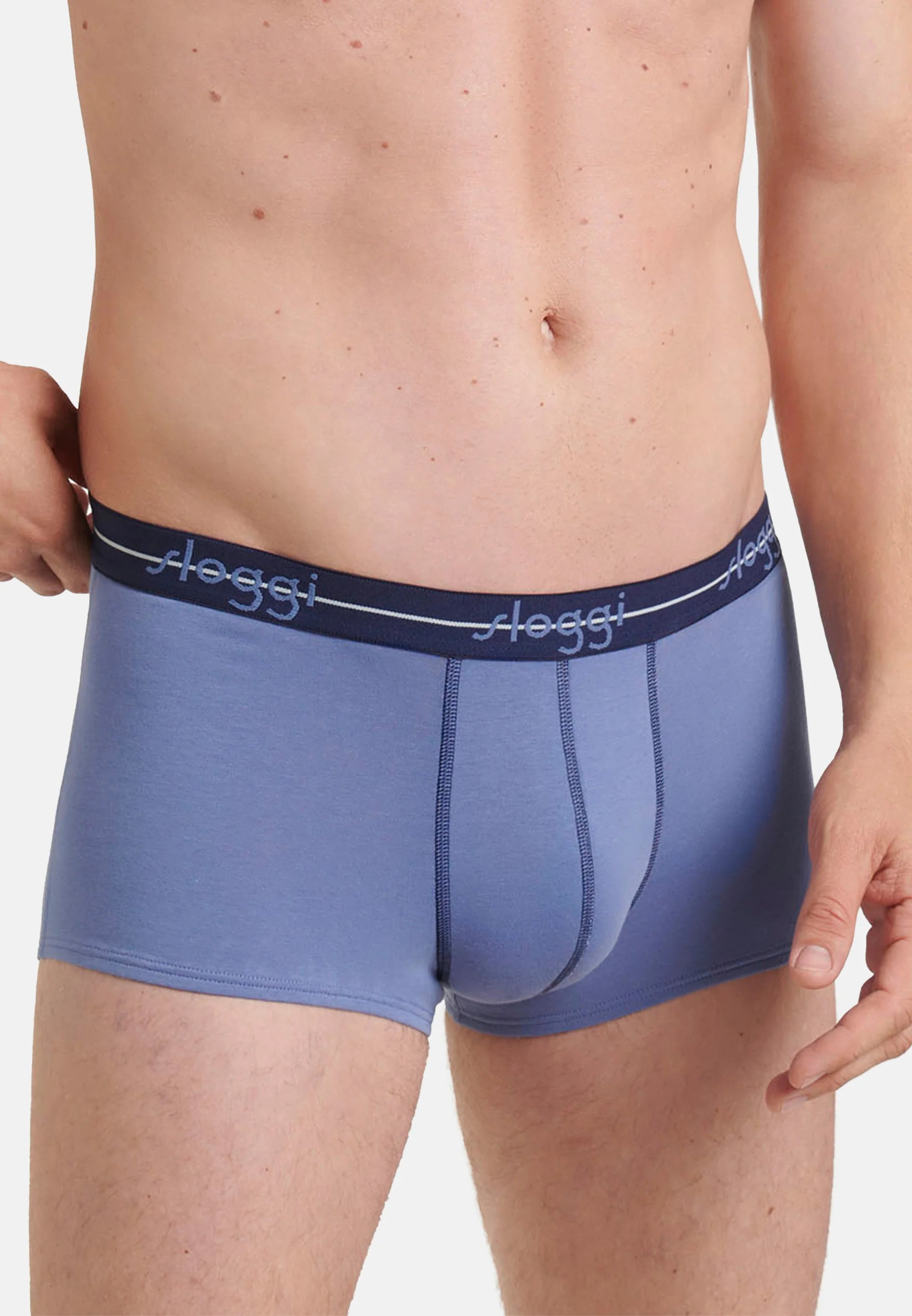 Sloggi Trunks 6 Pack – modrá, tmavě modrá