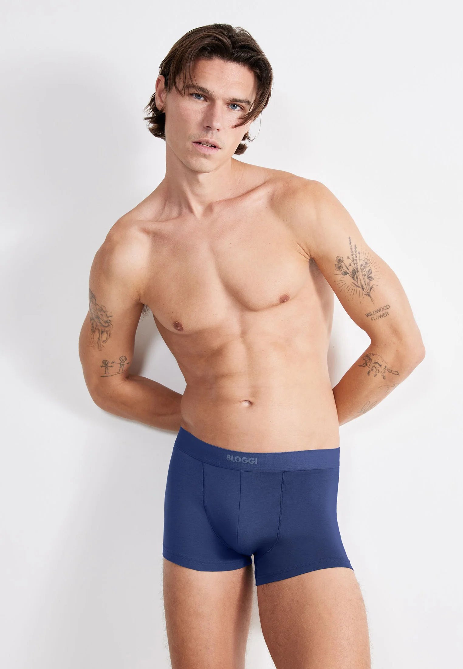 Sloggi Ever Ease Hipster Trunks 6 Pack – Deep Colours