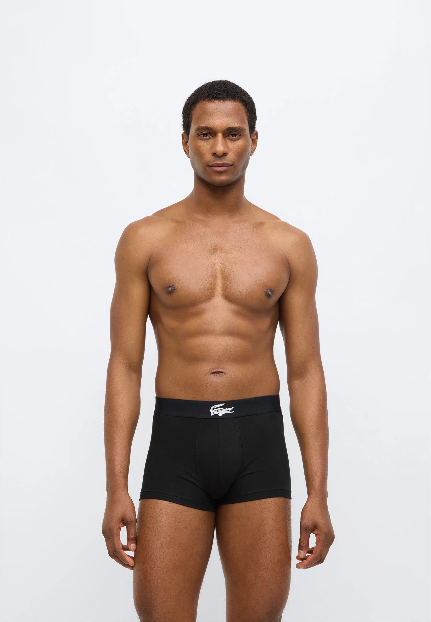 Lacoste Court Classic Stretch Trunks 3 Pack – Black